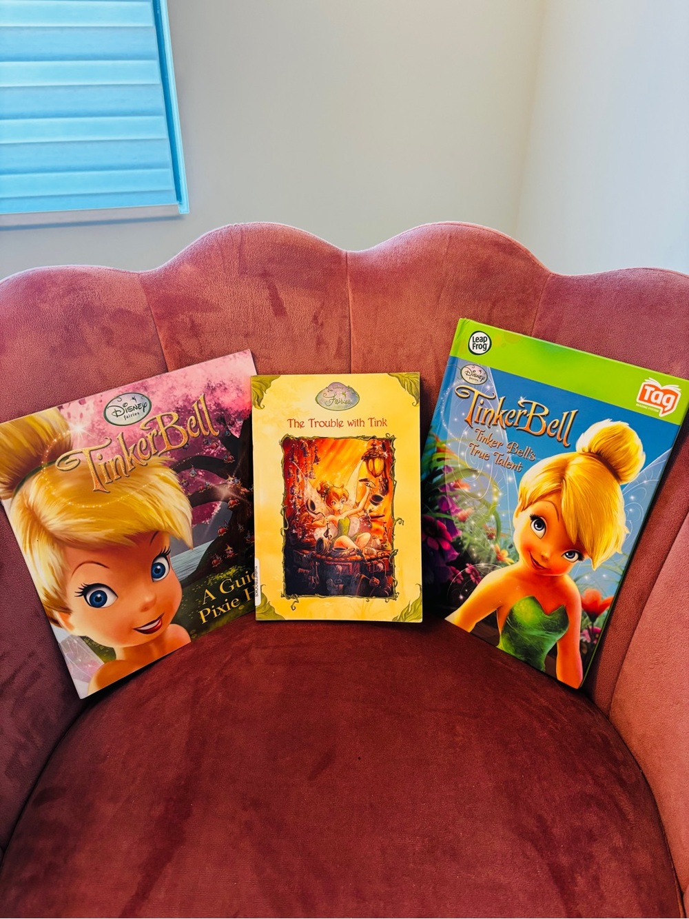 Disney Tinker Bell Book Set- 3 Children’s Books